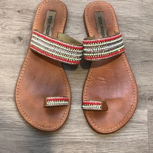 Steve Madden Beaded Sandal 7 1/2